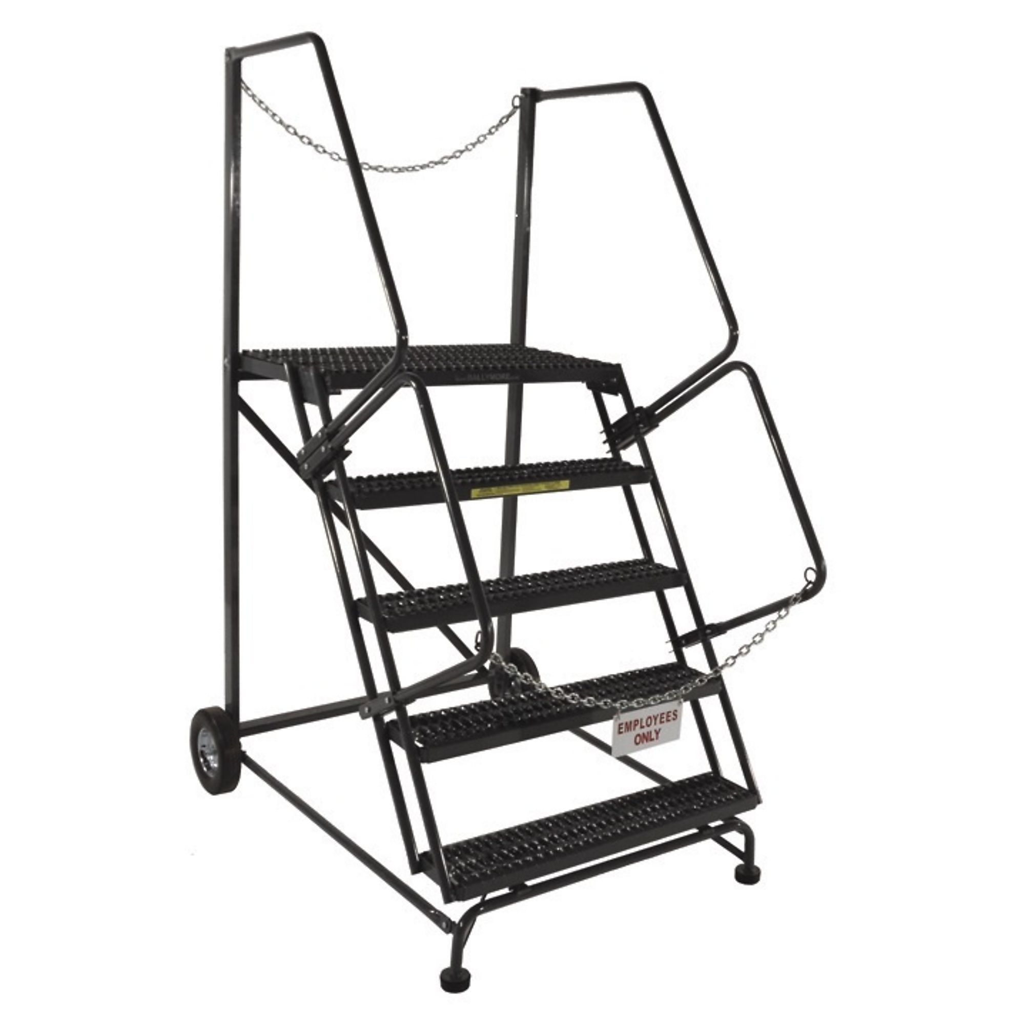 Ballymore, Rolling Ladder, Overall Height 80 in, Steps 5 Material Steel, Model# SW-TA-5-36